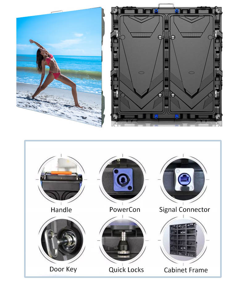 TLI LED TMA960 cabinet design