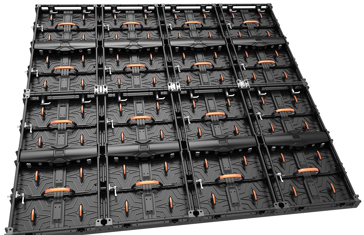 TLI LED TRI500 Rental LED display cabinet fast install