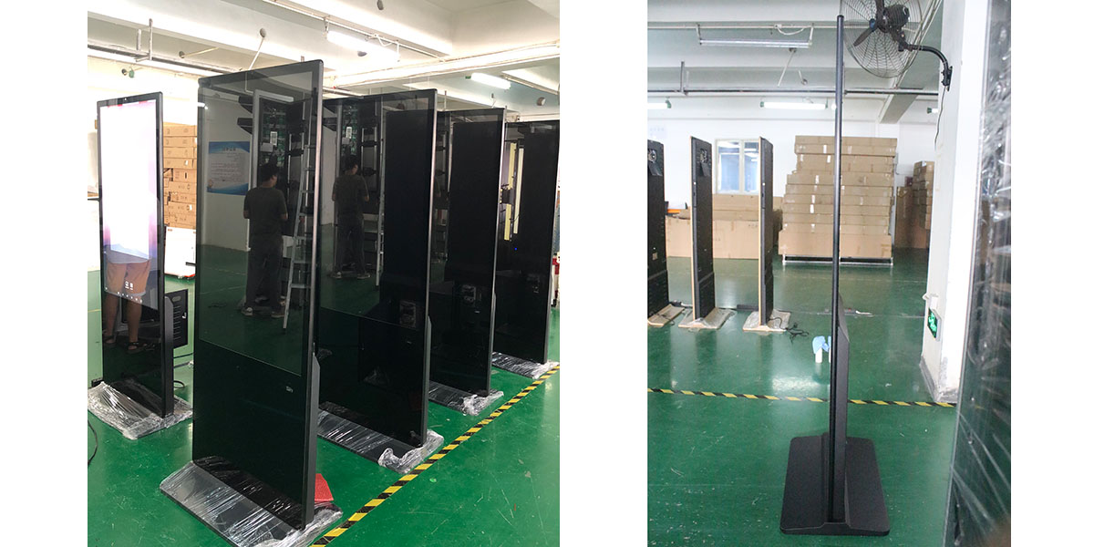 TLI LED LCD Screen ultra-thin vertical advertising player frame