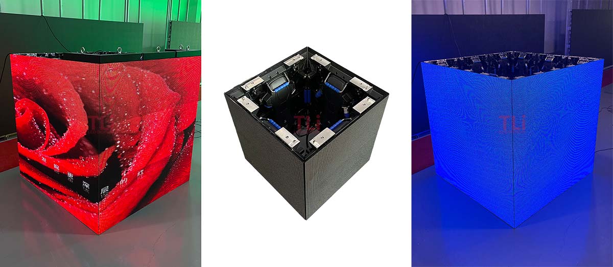 TLI LED TRE500 Rental LED Display Right Angle