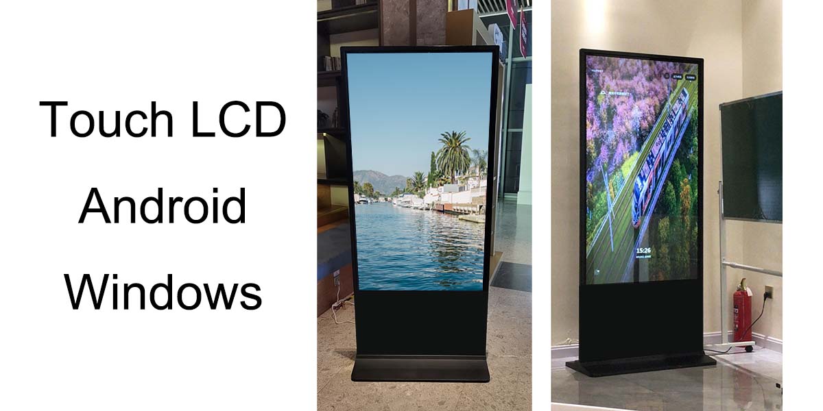 TLI LED ultra-thin vertical advertising player application