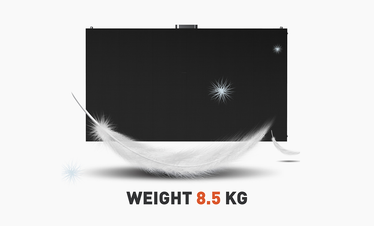 TLI TFP600 Series Ⅱ small pixel pitch LED display screen super ultra light weight cabinet