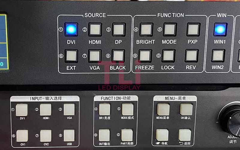 TLI LED Indoor P3mm LED screen to Phillipine-VP820 controller