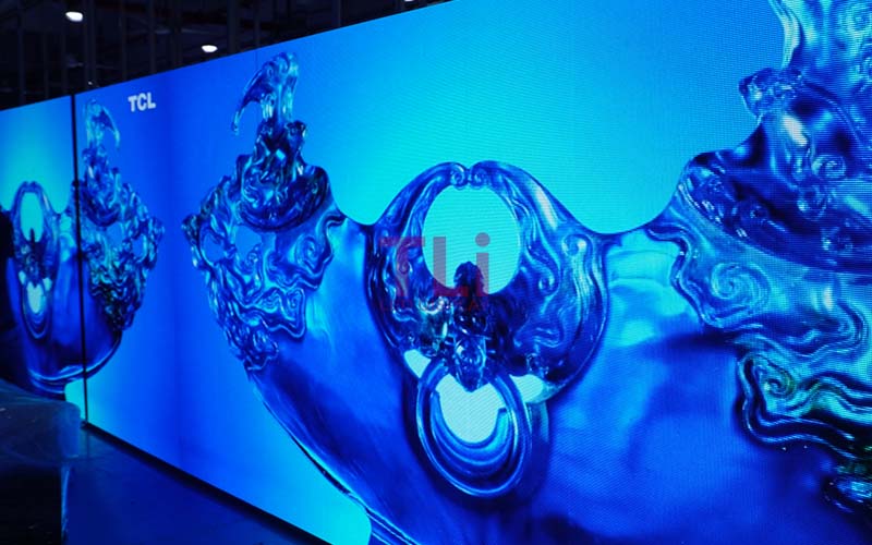 TLI LED P4.81mm outdoor Rental LED screen TRE1000-blue