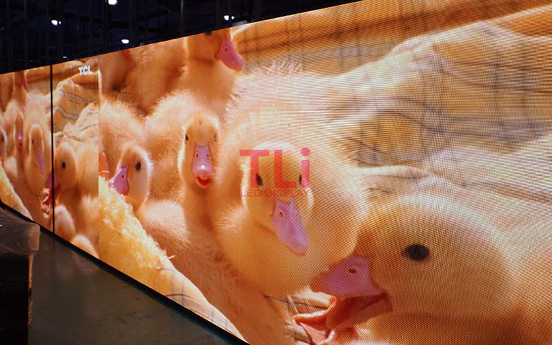 TLI LED P4.81mm outdoor Rental LED screen TRE1000-yellow