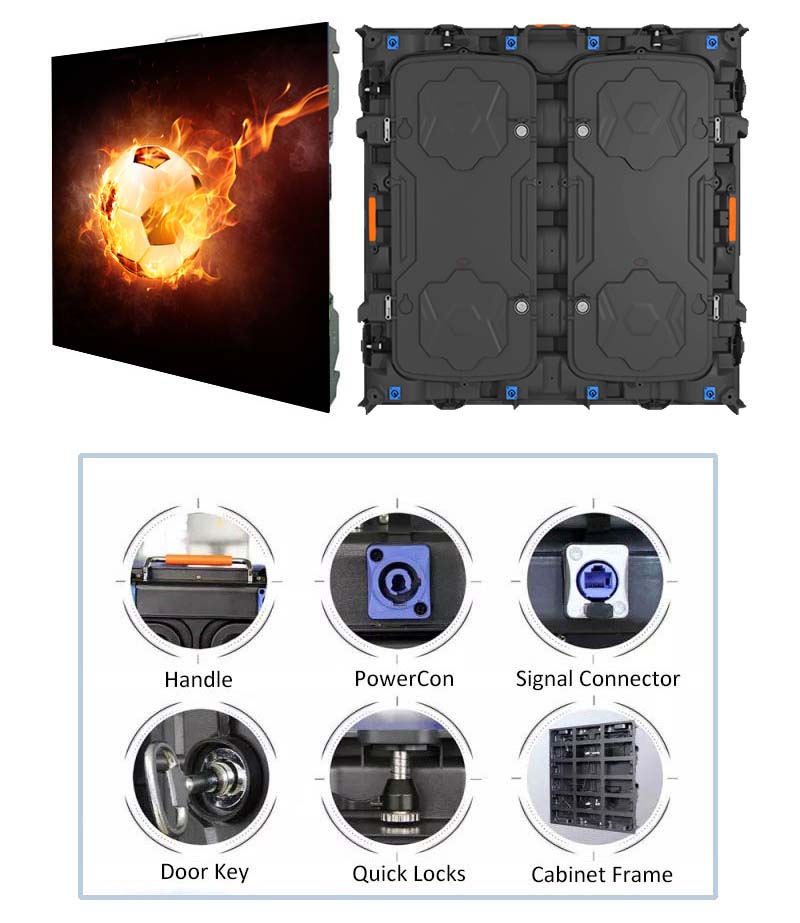 TLI LED TMA960B cabinet design