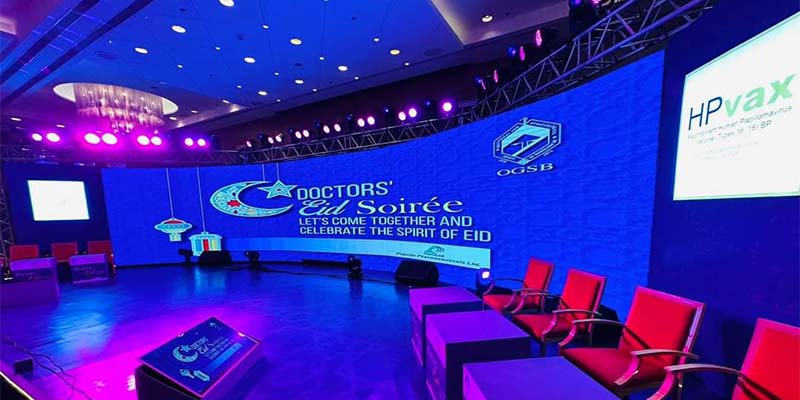 TLI LED P3.91mm indoor Rental LED 500x500mm
