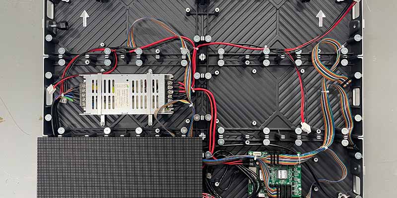 TLI LED-640x480mm front service LED panel