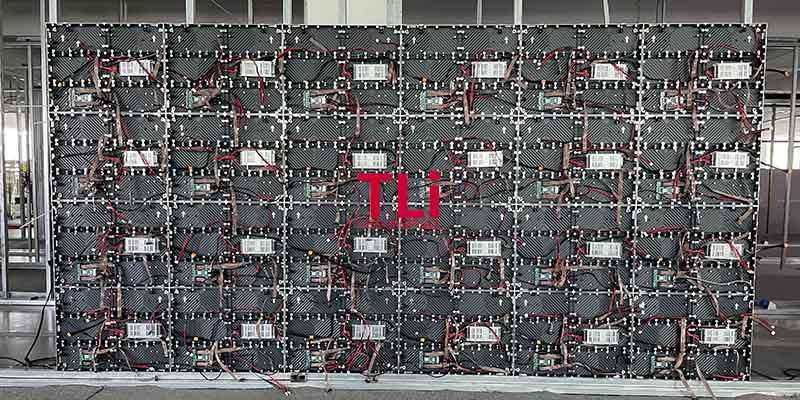 TLI LED P2.5mm indoor Front service cabinet 640x480mm