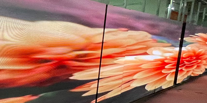 P5mm indoor 38x2m Bowlling LED screen to Germany from TLI LED China