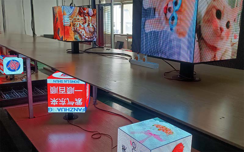 TLI LED Cube LED Display sizes