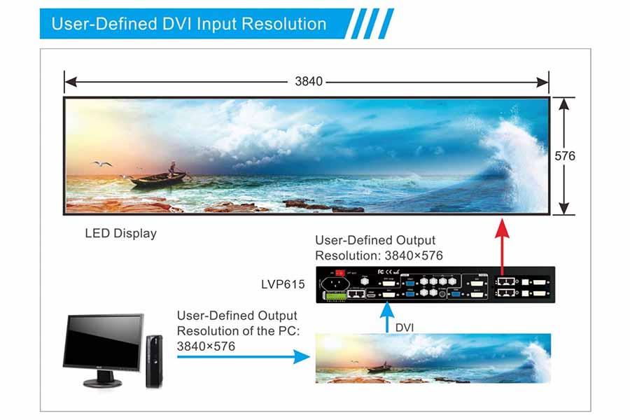 LVP615 processor Feature