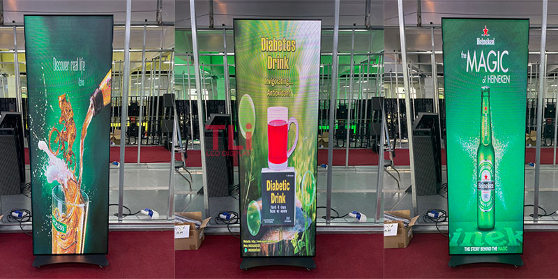 TLI LED Poster screen 640x1920mm