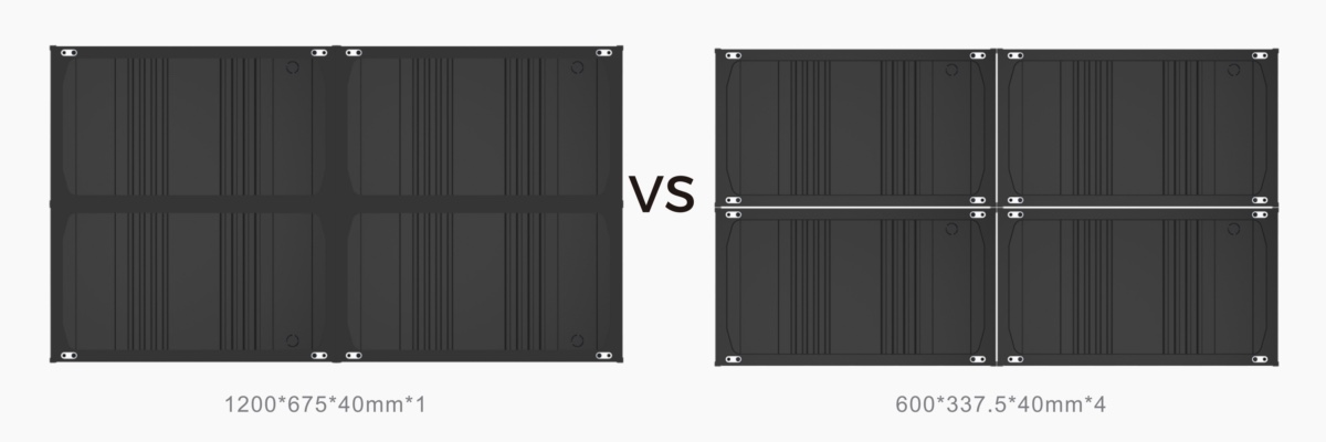 COB600 large cabinet design