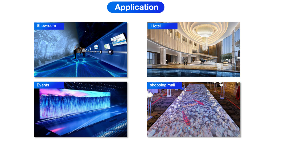 TDF500 Dance Floor LED-Application