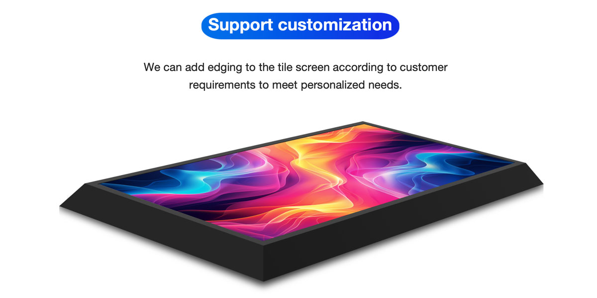 TDF500 Dance Floor LED-Support customization