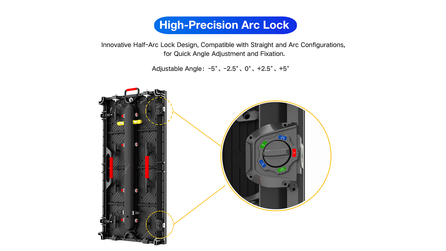 TRO500Pro Series High-end Outdoor Rental LED-high-precision arc lock