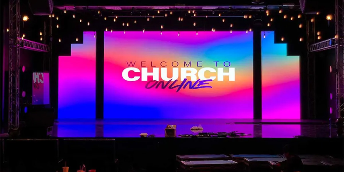 Indoor Front maintenance LED screen