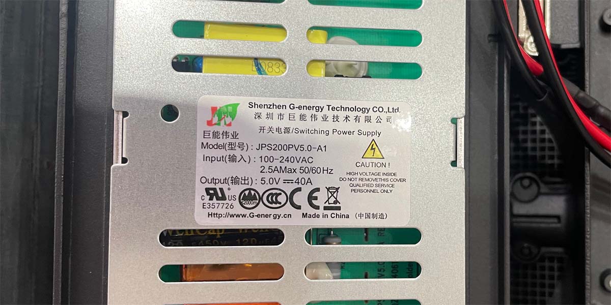 110-240V wide voltage power supply
