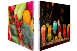 Double sided LED screen main