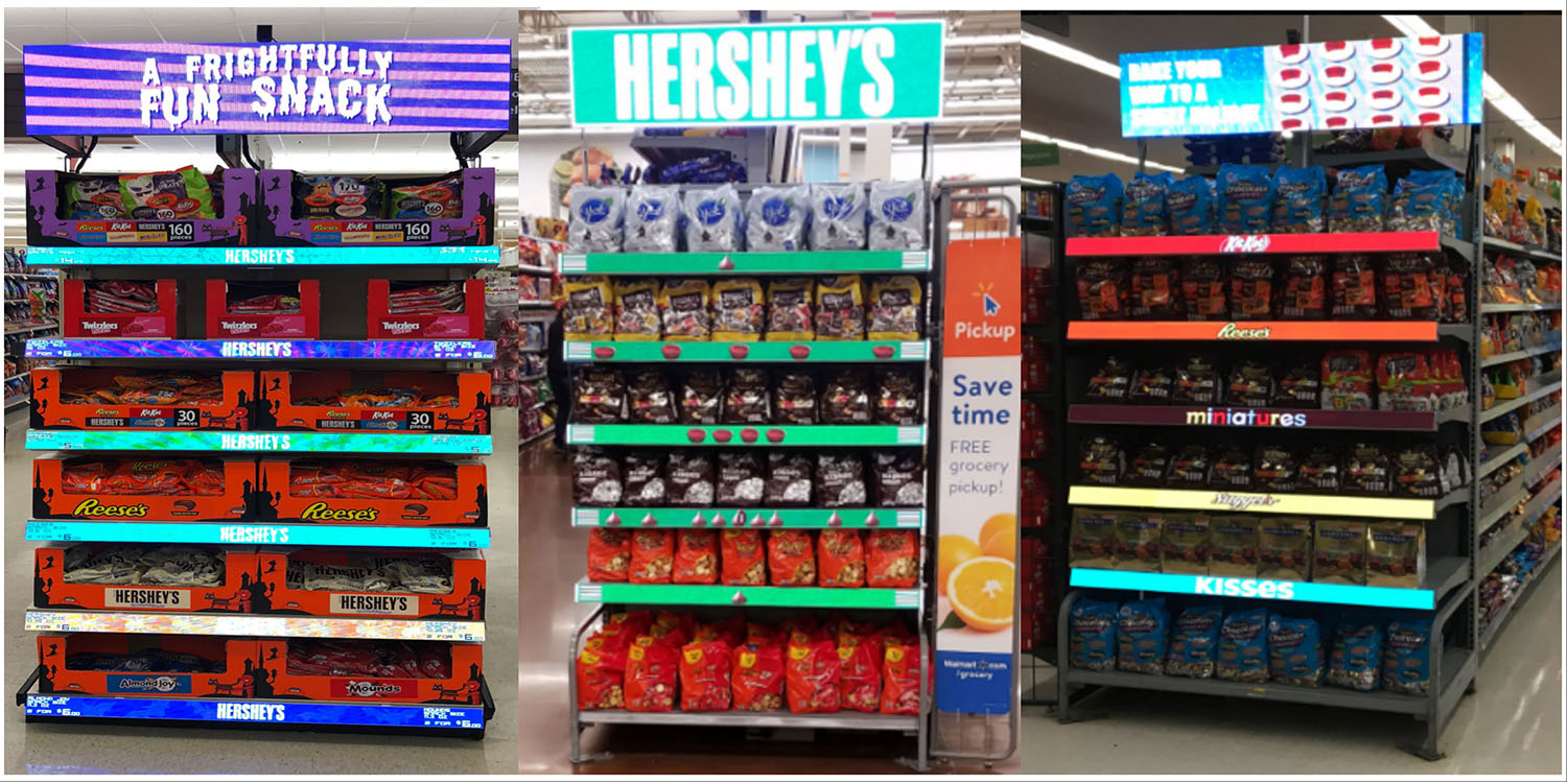 Shelf LED Screen cases