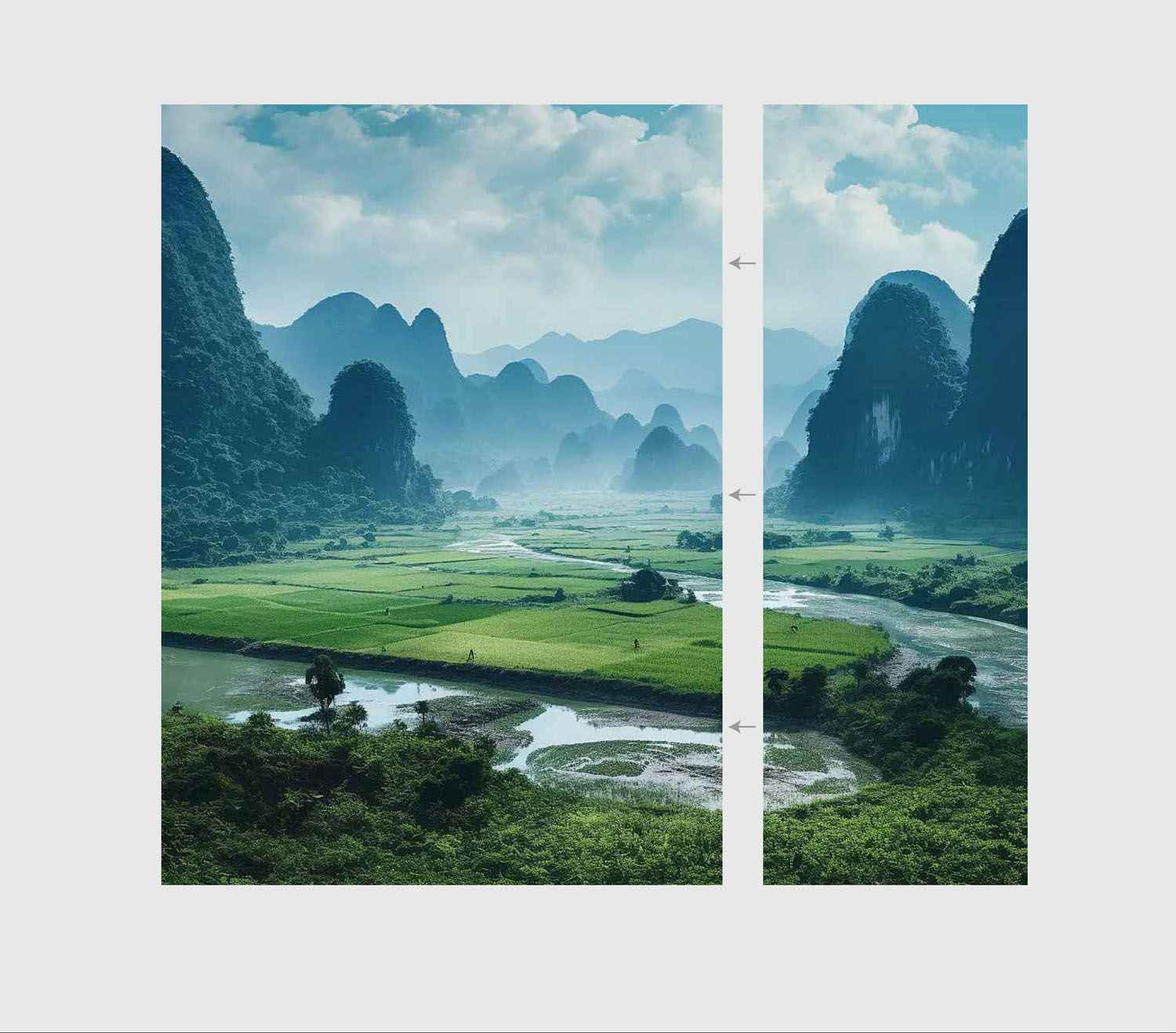 foldable poster LED-Support seamless splicing of multiple units