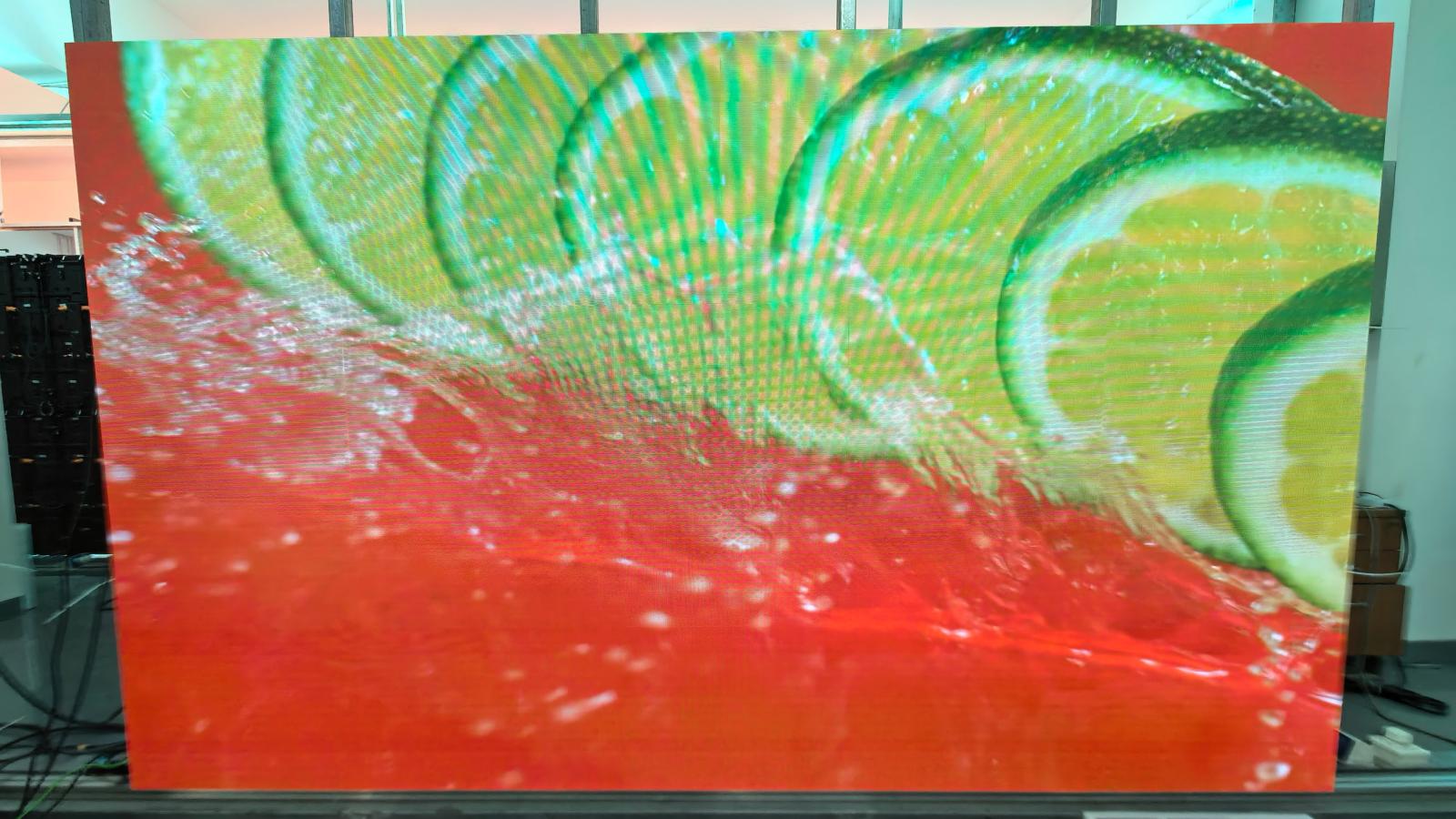 P1.538mm indoor LED to Indonesia-color performance