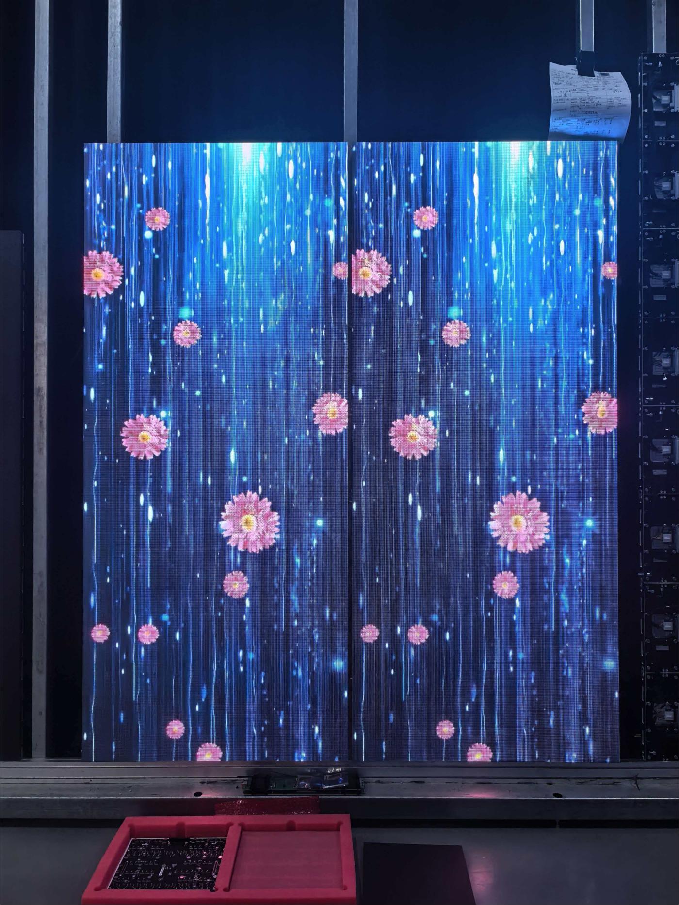 P1.953mm indoor LED to Italy Vertical LED screen-High protection GOB Screen